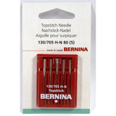Bernina Topstitch Needle 130/705 H-N 5/pk